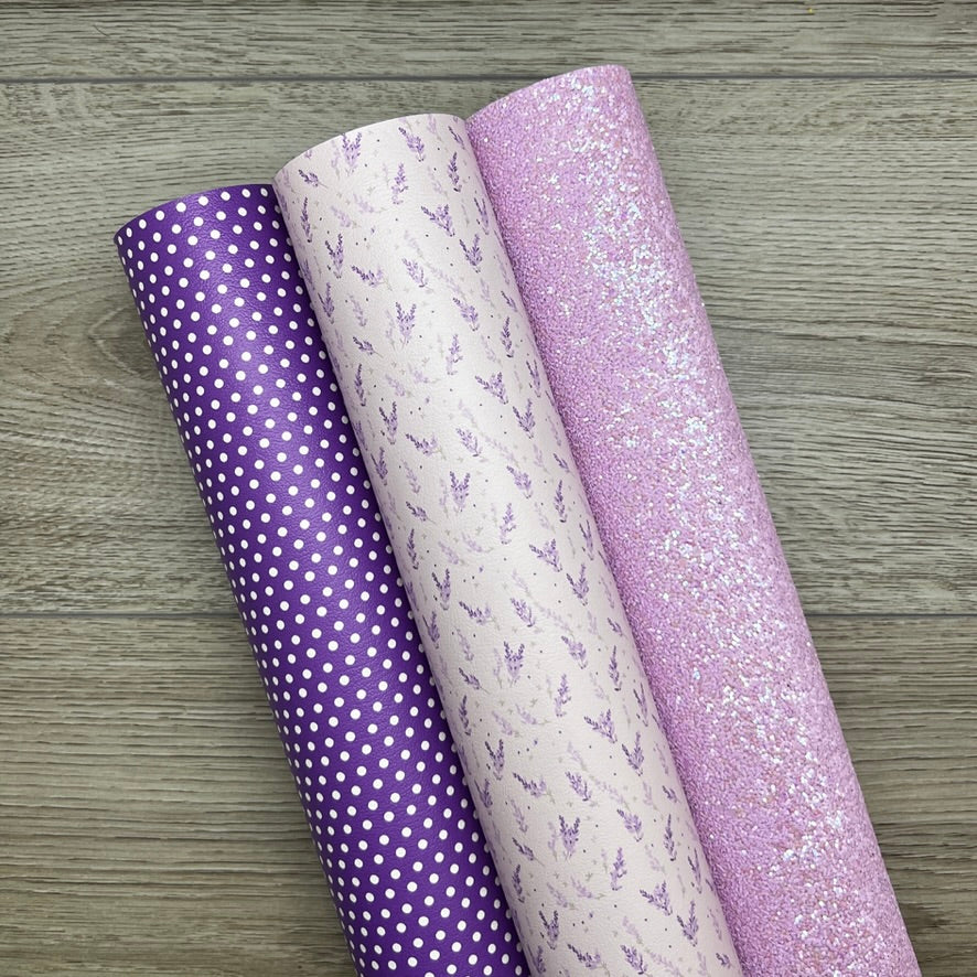 Lavender Dot Tier Family Set